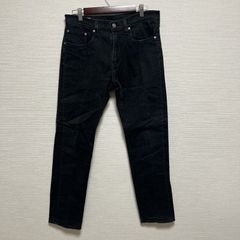 ロストコントロール DP-17 レザー切替 デニムパンツ 黒 赤耳 size3 
