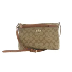 コーチ COACH シグネチャーショルダーバッグ 茶 ブラウン /SS ■OS ■SH