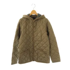 ラベンハム LAVENHAM キルティングジャケット フードジャケット 38 ブラウン /DF ■OS