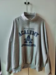 Russell Athletic ハーフジップ スウェット