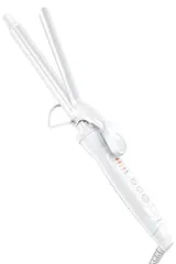 ヘアアイロン カールアイロン コテ 19mm カーリングアイロン 5段階温度調整 プロ仕様 MAX220℃ 海外対応(19mm, ホワイト)AR 5a7b0ef2