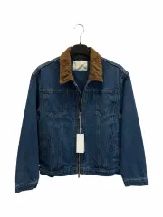 デニムジャケット LAFUDGE STORE デニム トラッカージャケット インディゴ S M L (新品)