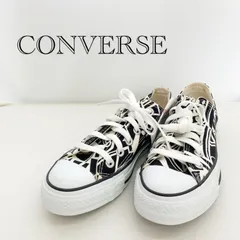 Converse ローカットスニーカー コンバース ジオメタ 総柄 23.5 ブラック  レディース 靴＿218068