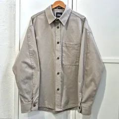 ザラ コットン シャツ メンズ XL