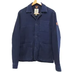 ☆Timberland ティンバーランド 刺し子 ワークジャケット カバーオール インディゴ メンズ 春物のサムネイル