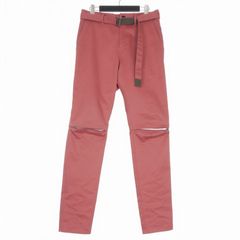 サカイ ベルト付き コットンパンツ スラックス 1 ピンク 22-02822M サカイ sacai ベルト付き コットンパンツ スラックス 1 ピンク 22