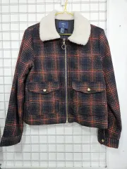 FOREVER 21 チェック ショートジャケット
