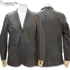 サンタフェ SANTAFE 羊革 ジャケット 50サイズ 110-46102 本革 カジュアル メンズのサムネイル