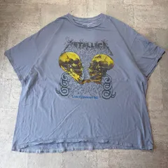 O-938 ミュージック Metallica Sad But True メタリカ パスヘッド グラフィックプリントTシャツ サイズ2XL