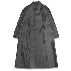 COMME des GARCONS HOMME コムデギャルソンオム　AD1999 00SS ナイロンステンカラーコート　田中オム　アーカイブ　ブラック　メンズ