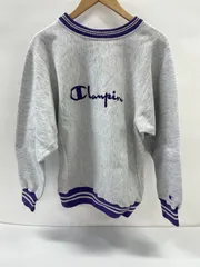 Champion　90’s　リバースウィーブ　リブライン　スウェット　USA製　刺繍タグ　ヴィンテージ【M128-20260329-05KS】
