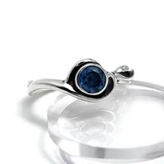 ブルートパーズ シルバー925リング 13号 新品 送料無料