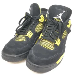 【中古】Nike Air Jordan 4 Retro Thunder(2023) DH6927-017 28.5cm ナイキ エアジョーダン[66]のサムネイル