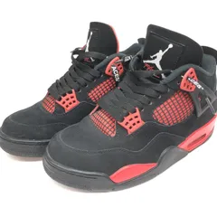 【中古】NIKE AIR JORDAN4 RETRO RED THUNDER 25cm CT8527-016 ナイキ エアジョーダン レトロ[66]のサムネイル