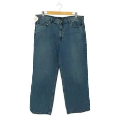 ユニクロ UNIQLO ローライズ バギーデニムパンツ レディース  34