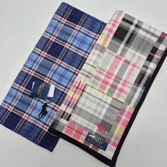 【新品】POLO RALPH LAUREN メンズハンカチ & タオルハンカチ セット