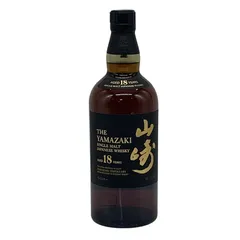 東京都限定◆サントリー 山崎 18年 700ml 43% SUNTORY YAMAZAKI 箱無 ホログラムシール付【N0】のサムネイル