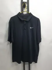 ナイキ 半袖 カラーTシャツ ドライフィット ブラック XXL