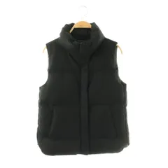 セオリー Theory ダウンベスト ジップアップ S/PM 黒 ブラック /AP