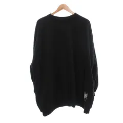 ロデオクラウンズ Rodeo Crowns スウェットシャツ トレーナー FREE 黒 ブラック バックプリント 刺繍 ラウンドネック 長袖 /SX ■GY58