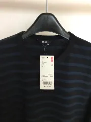 ユニクロ ボーダー柄Tシャツ (メンズ)
