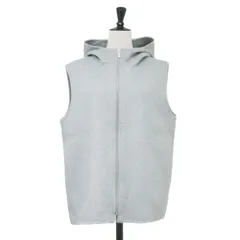 【美品】Theory セオリー ベスト グレー サイズ:S | 25秋冬 ダブルフェイス ジップアップ ベスト / New Divide GC Zip Up Vest ジレ ノースリーブ ミドル丈 ハイネック ウール カシミヤ【レディース】【中古】