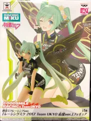 バンプレスト 初音ミクレーシングver. レーシングミク 2017 teamukyo 応援ver. フィギュア ハツネミク レーシングミク 2017 teamukyo 応援ver.