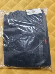 ポロ ラルフローレン ネイビー ハーフジップアップニット M 新品