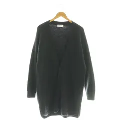 リムアーク rim.ark  Middle length knit CD カーディガン オーバーサイズ F 紺 赤 /CX ■OS