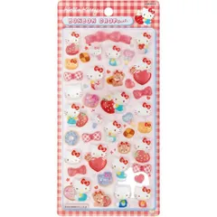 【798042】【正規品】ボンボンドロップシール　ハローキティ　赤