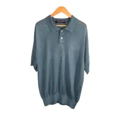 C.D.G HOMME PLUS RAYON KNIT S/S POLO GREEN PN-110030 コムデギャルソンオムプリュス レーヨン ニット ショートスリーブ ポロシャツ トップス 大名店