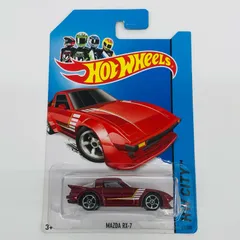 【加古川店】 中古 1/64MAZDARX-7(メタリックレッド)「HotWheelsHWCITY」[BFC43-07B3]