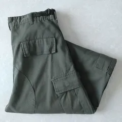■古着 米軍民間品 ROTHCO BDU ロスコ ミリタリーパンツ コンバットパンツ トラウザーズ オリーブグリーン 実寸W30L33【L5871】
