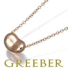 ティファニー ネックレス ビーン K18PG #190149