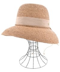 超美品ヘレンカミンスキーボーターハット シルクスカーフ付き - メルカリ