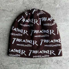 【ビーニー】THRASHER ニットキャップ 【THRASHER】スラッシャー