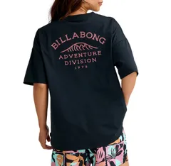 2026春夏 新品【BILLABONG/ビラボン】【水陸両用】ADIV RASH SS 【BOX LOOSE】Tシャツ BLK レディース BG013220