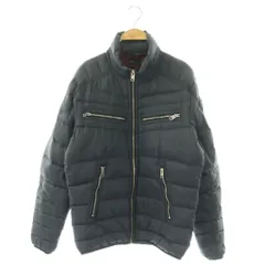 ディーゼル DIESEL ダウンコート ダウンジャケット アウター ジップアップ M ネイビー /DF ■OS