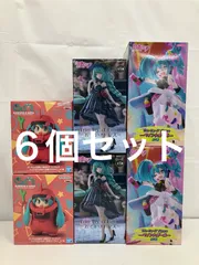 未開封 初音ミク ザクぐるみ おでかけドレス ペイントガール フィギュア 3種 6個セット LF3B25 f107