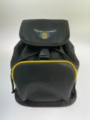 稀少モデル　90s ポロスポーツ　2トーンカラー　イエロー　バックパック メルカリ
