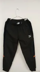 プーマ ブラック トレーナー ズボン オレンジ POINT