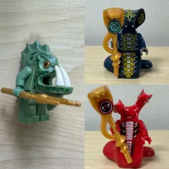 LEGOニンジャゴー スネーク ヴィラン フィギュア 3種 セット 出品