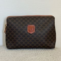 瑠衣様 専用 CELINE ブラウンポーチ イタリア製 - メルカリ