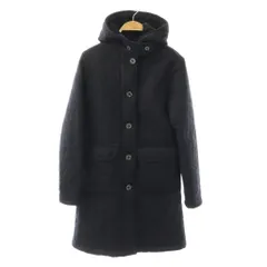 マッキントッシュ MACKINTOSH スコットランド SCOTLAND キルティング ボア コート アウター フーディ 34 ネイビー /CX ■OS