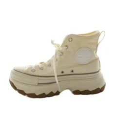 コンバース CONVERSE emmi エミ  ALL STAR TREKWAVE HI  スニーカー シューズ ハイカット US4.5 23.5cm アイボリー 1SD967 /AQ ■OS