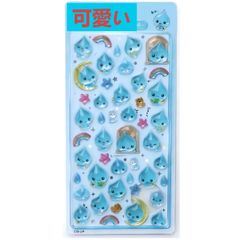 (2枚セット）3D立体シール セット  つやつや キラキラ 3D立体シール 3dシール 平成レトロ かわいい ご褒美シール 女の子 平成女子 男の子 シール帳  シール 交換