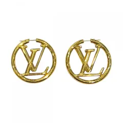 【中古】 LOUIS VUITTON ルイ・ヴィトン M64288 フープ ルイーズ ピアス GP ゴールド アクセサリー レディース 25008381 SAのサムネイル