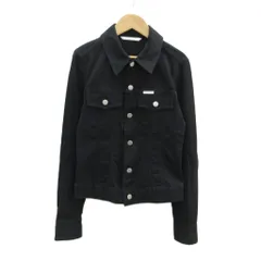 リーバイス レディースタイル LEVI'S LADY STYLE Gジャン ジージャン デニムジャケット 上着 ミドル丈 S 黒 無地 ステンカラー /SY10 ■ECA002