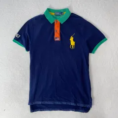 POLO RALPH LAUREN(ポロラルフローレン) ビックポニー 星条旗 半袖 カラーTシャツ