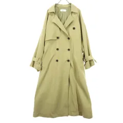 AZUL by moussy アズールバイマウジー 長袖 ピーコート S ベージュ レディース 古着のサムネイル